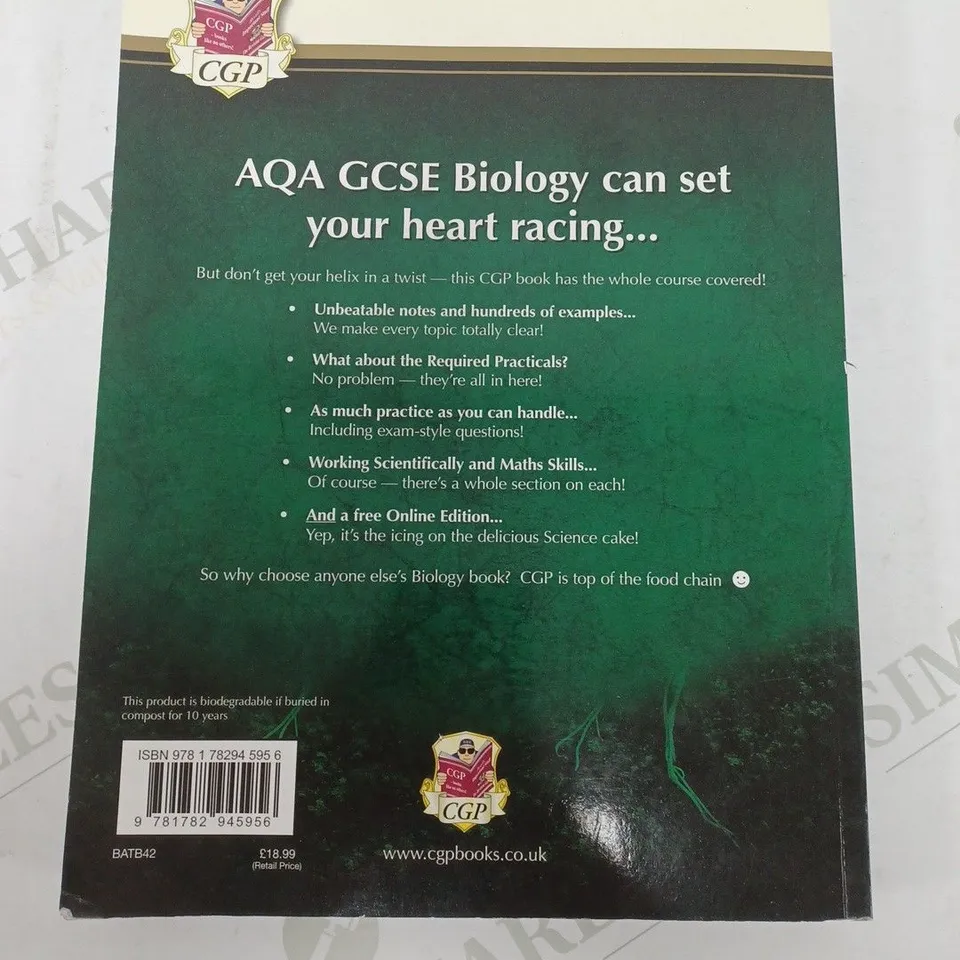 AA GCSE BIOLOGY FOR THE GRADES 9-1