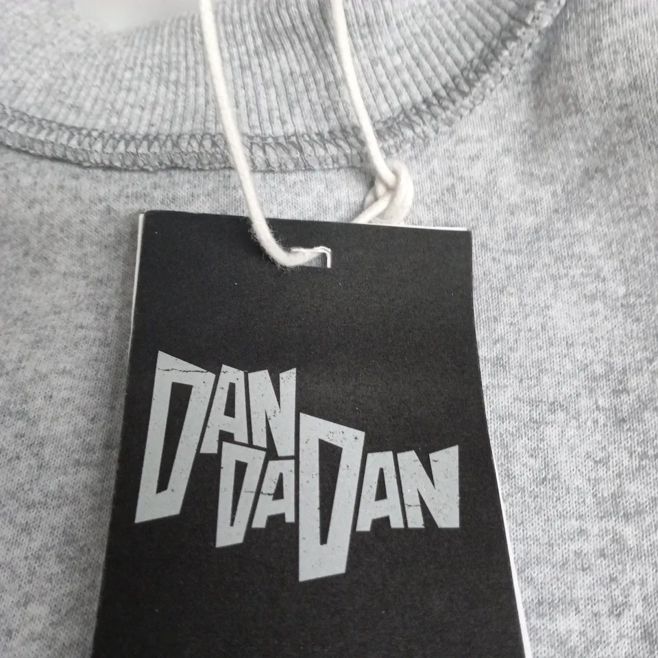 PULL&BEAR GREY HOODIE, GRAPHIC PRINT, UK 6 (EU 34)