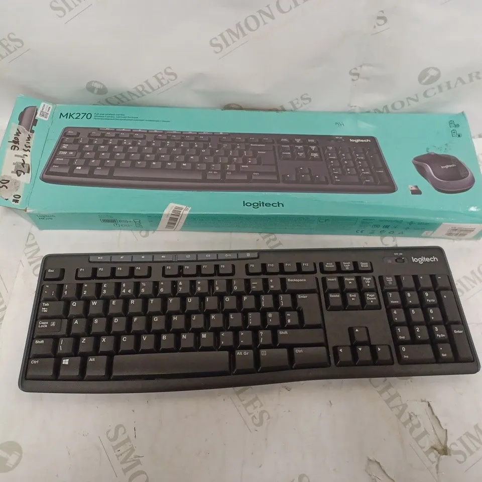 LOGITECH MK270 - BLACK 