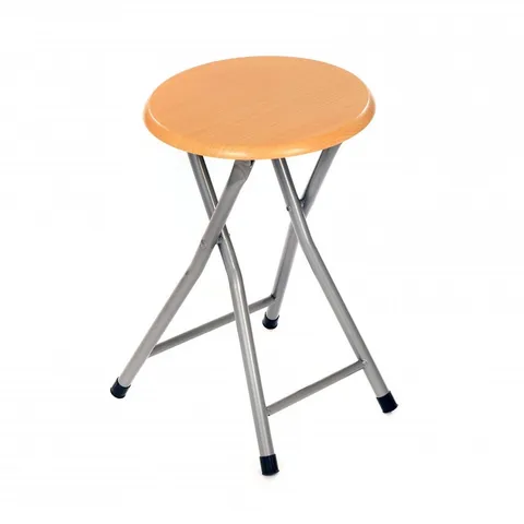 OYPLA WOODEN FOLDING BREAKFAST KITCHEN BAR STOOL SEAT