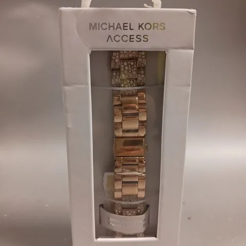 BOXED MICHAEL KORS STAINLESS STEEL APPLE WATCH STRAP
