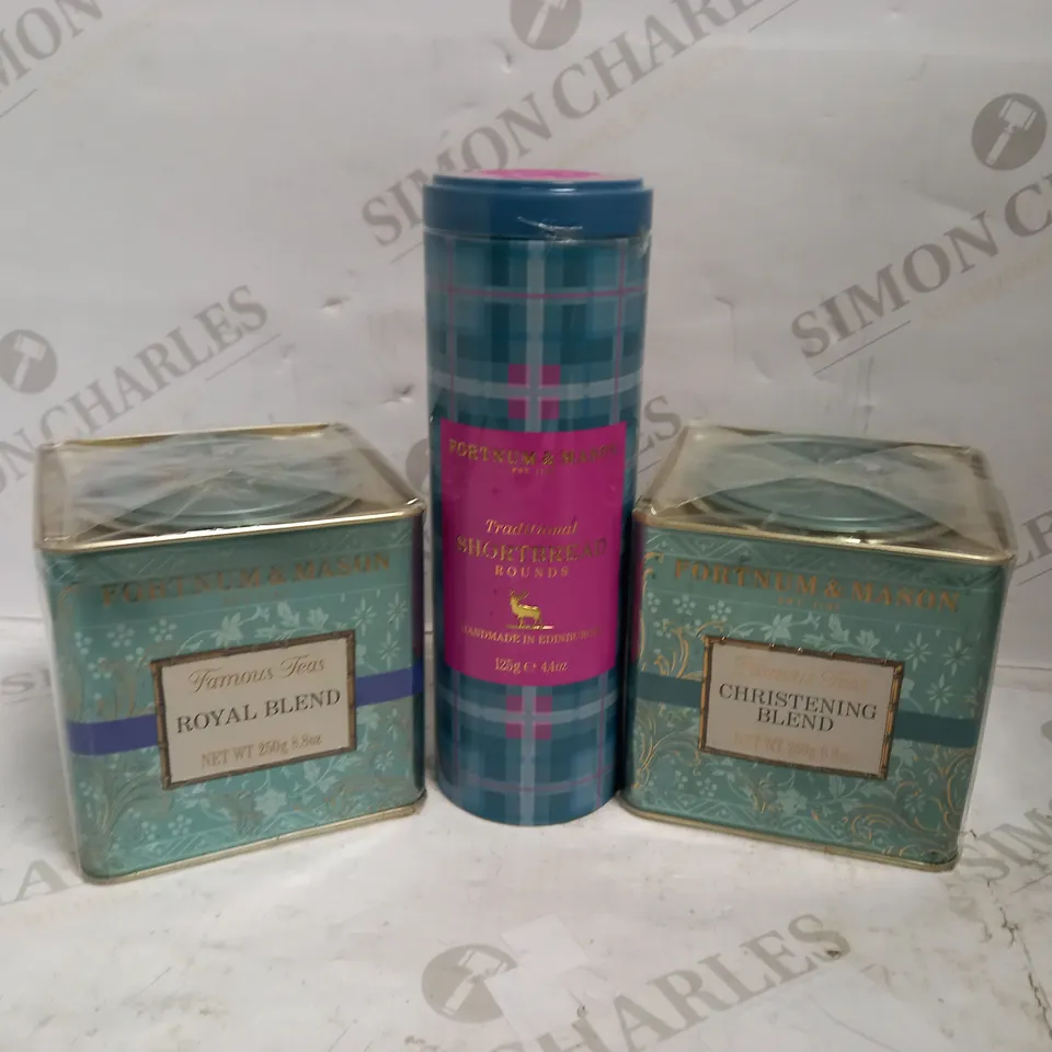FORTNUM & MASON TEAS & SHORTBREAD