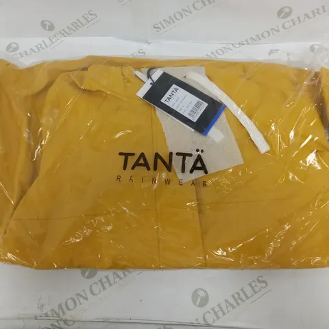 TANTA RAINWEAR DRIZZLE RAINCOAT - SPICY MUSTARD - SIZE 40