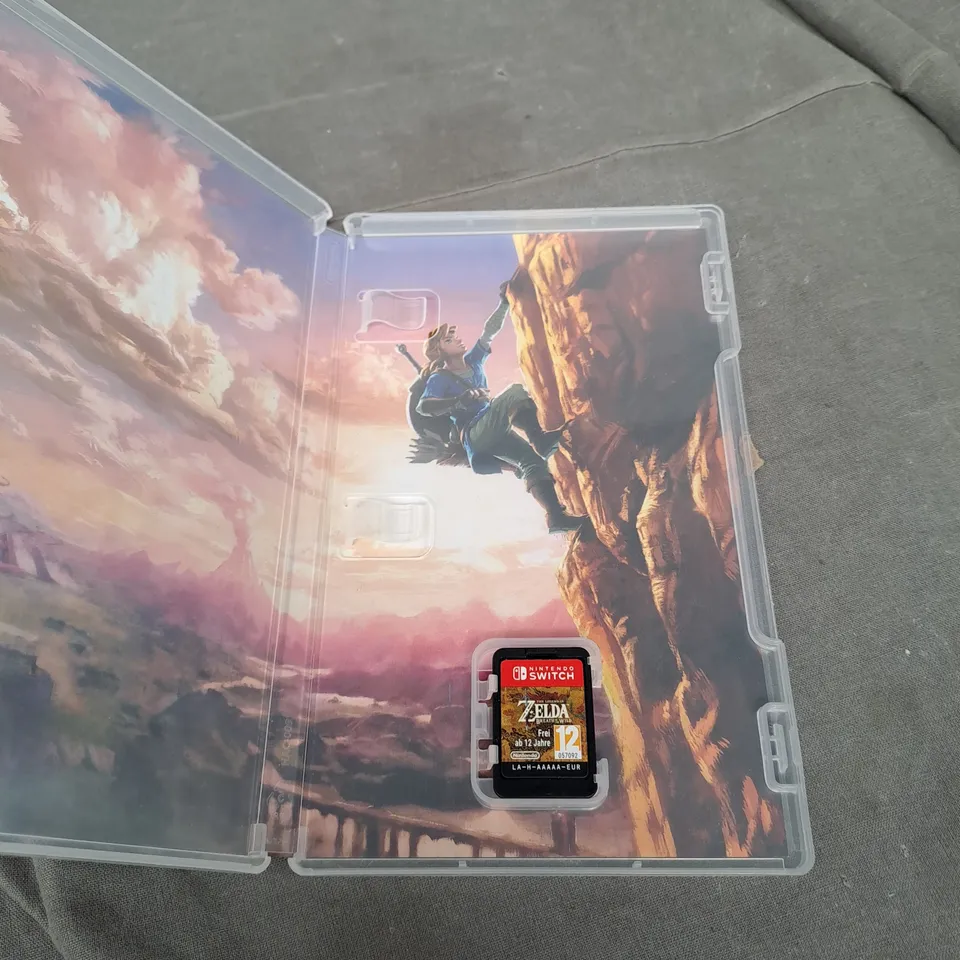NINTENDO SWITCH THE LEGEND OF ZELDA BREATH OF THE WIND GAME