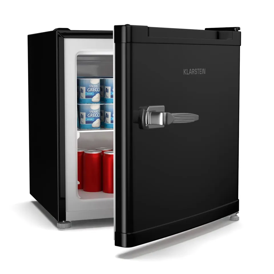 BOXED KLARSTEIN IRENE RETRO 49.6CM 31L FREEZER BLACK