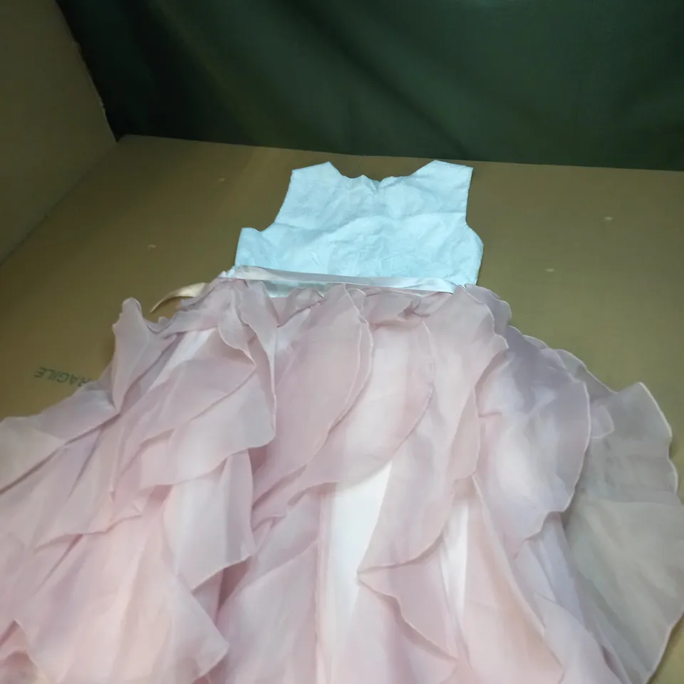 WOMENS LACE CANCAN RUFFLE DRESS SIZE 10 YEARS