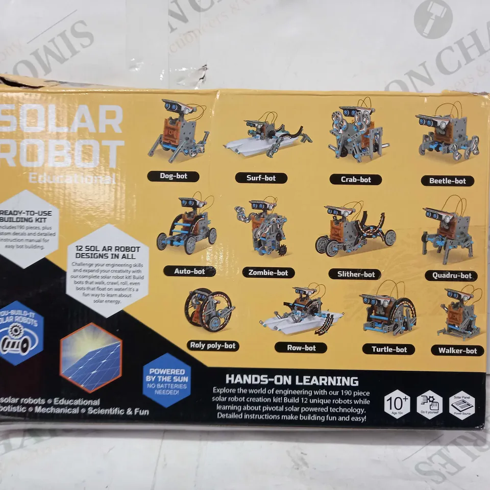 STEM EDUCATIONAL SOLAR ROBOT CREATION KIT
