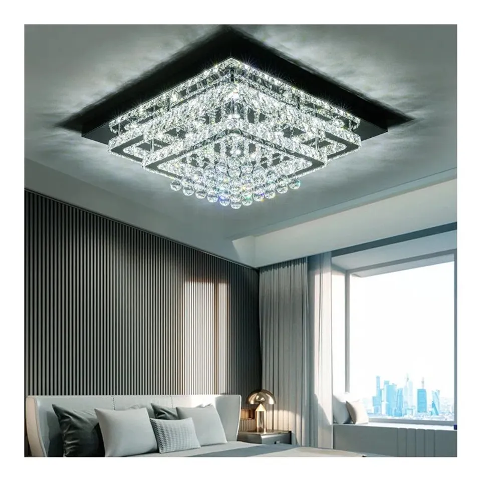 BOXED MICHAELLE LED SEMI FLUSH MOUNT