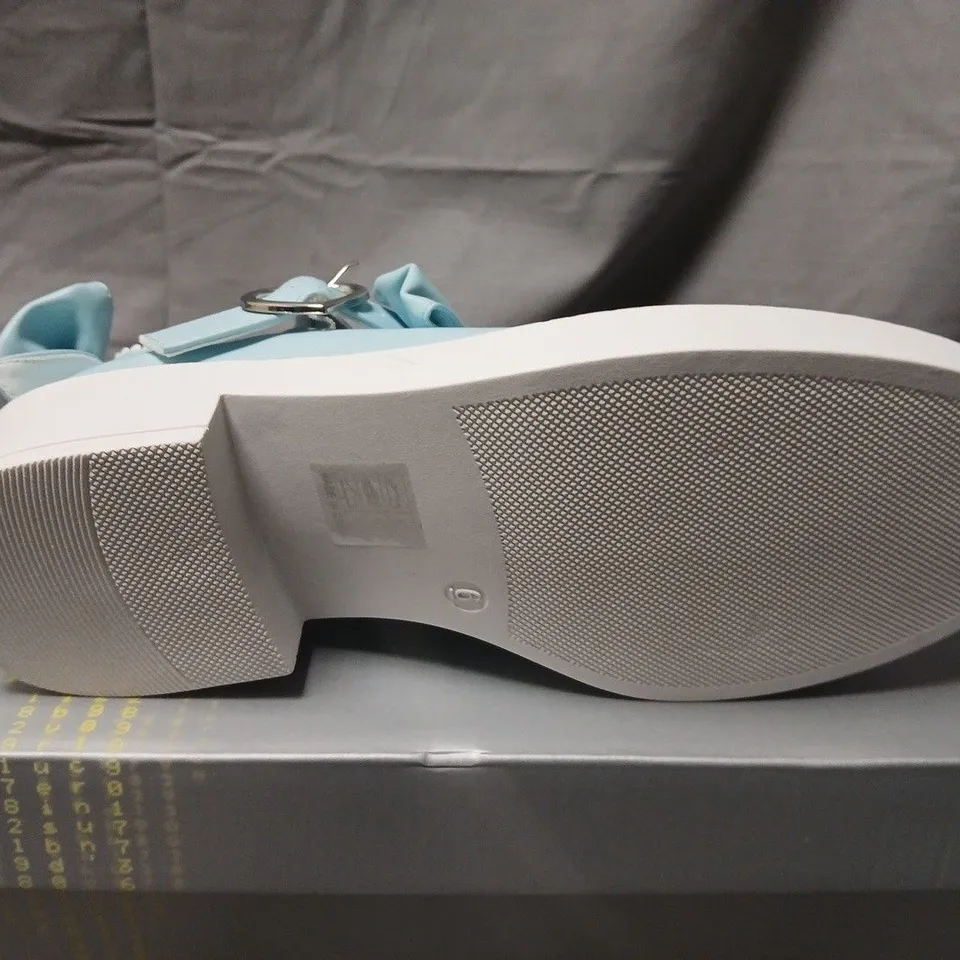 BOXED KOI FAIRY LACE DOILY MARY JANES – BABY BLUE, UK6