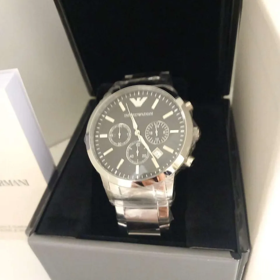 BOXED EMPORIO ARMANI AR2434 WRIST WATCH
