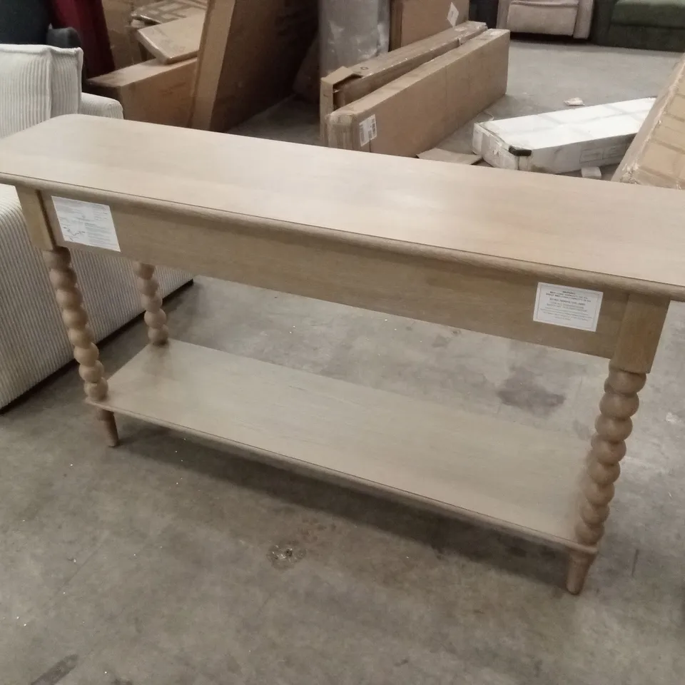 CEDAR AND SAGE BODEN 2 DRAWER CONSOLE TABLE RRP £519