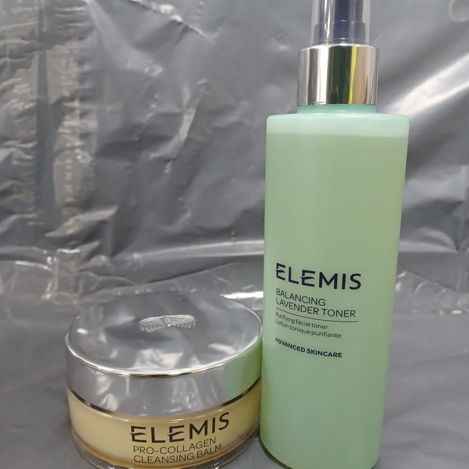BOXED ELEMIS DUO TO INCLUDE PRO-COLLAGEN CLEANSING BALM (100g) & SOOTHING LAVENDER TONER (200ml)