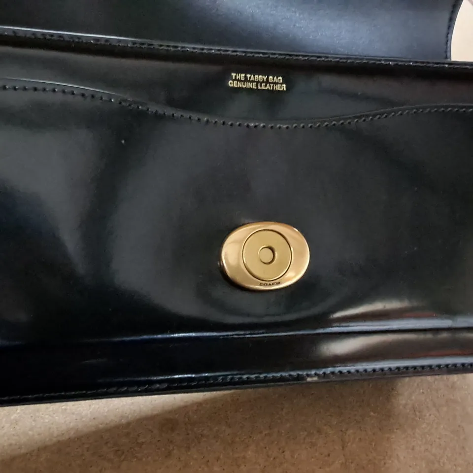 COACH LEATHER TABBY SHOULDER BAG 