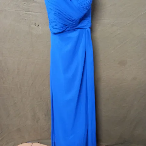 BLUE OCCASIONAL DRESS - SIZE UNSPECIFIED
