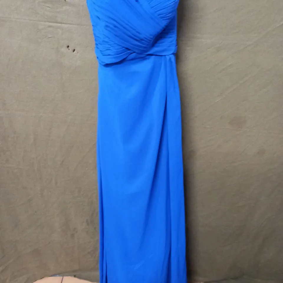 BLUE OCCASIONAL DRESS - SIZE UNSPECIFIED