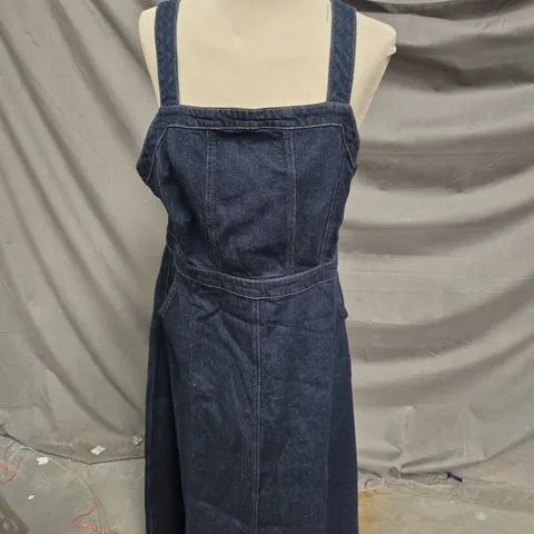 MONSOON DENIM PINAFORE DRESS – WOMEN'S