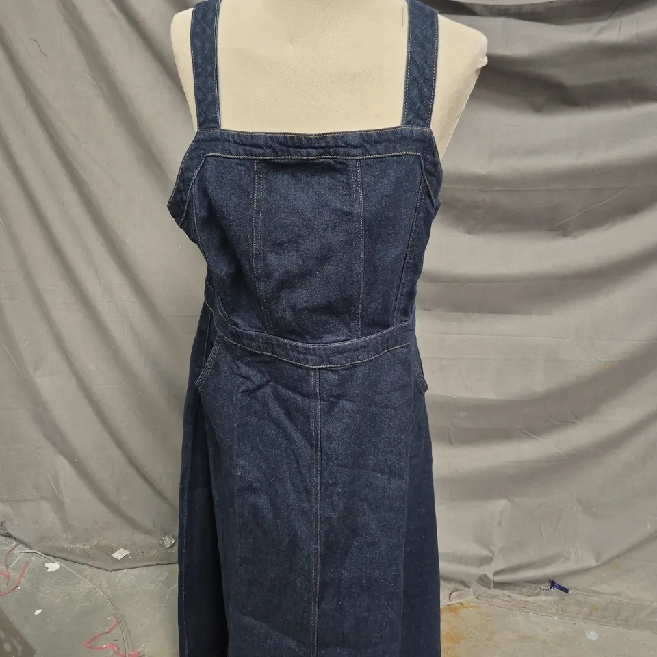 MONSOON DENIM PINAFORE DRESS – WOMEN'S