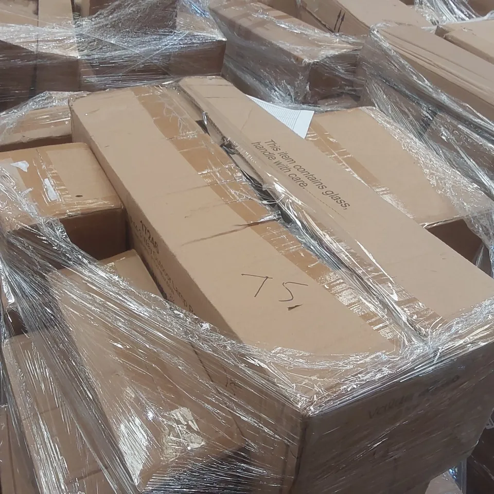 PALLET CONTAINING A LARGE QUANTITY OF ASSORTED LIGHTING PRODUCTS