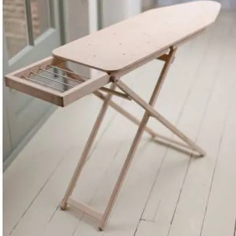 BOXED WOOD IRONING BOARD
