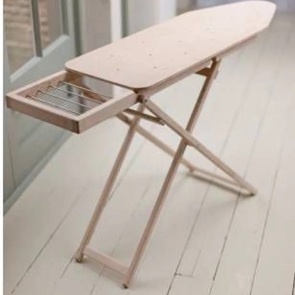 BOXED WOOD IRONING BOARD