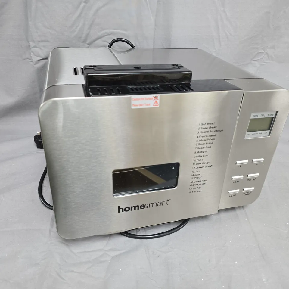 HOMESMART BREAD MAKER MBF-013, 650W, 220-240V