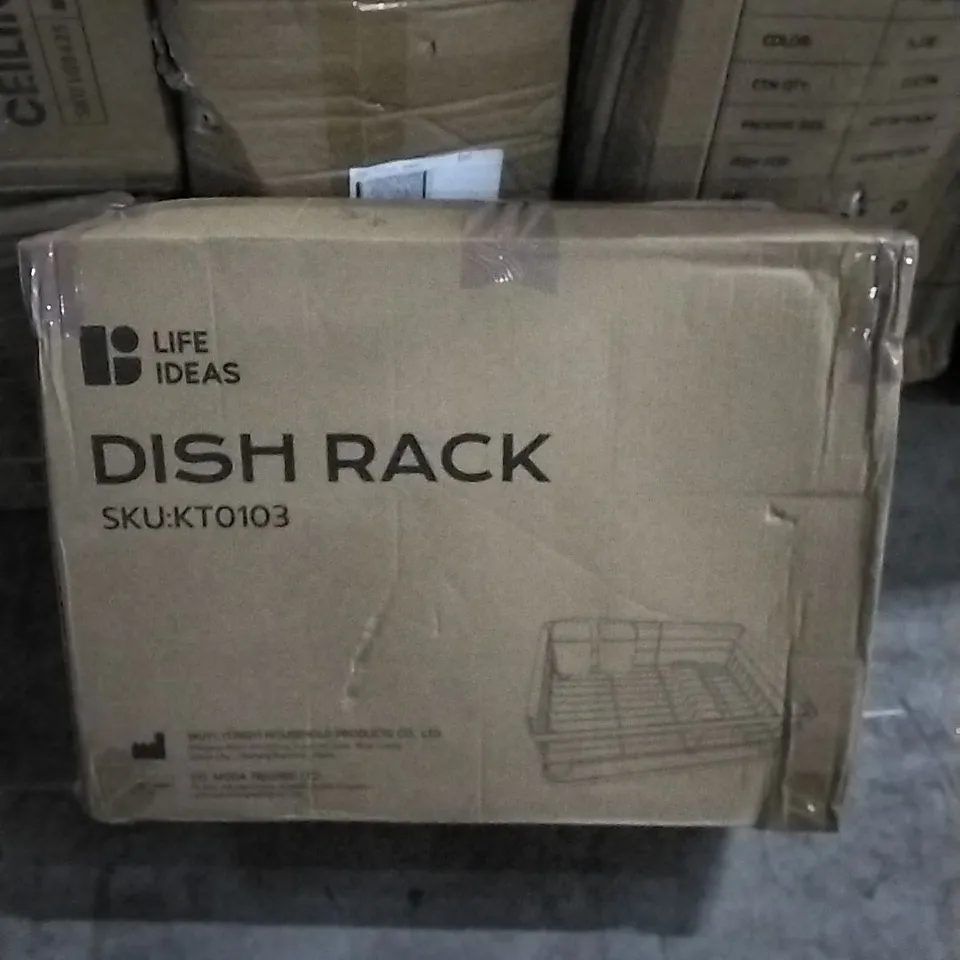 BOXED LIFE IDEAS DISH RACK