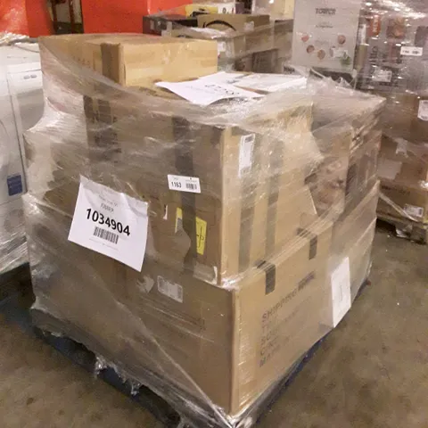 PALLET OF APPROXIMATELY 17 UNPROCESSED RAW RETURN HOUSEHOLD AND ELECTRICAL GOODS TO INCLUDE;