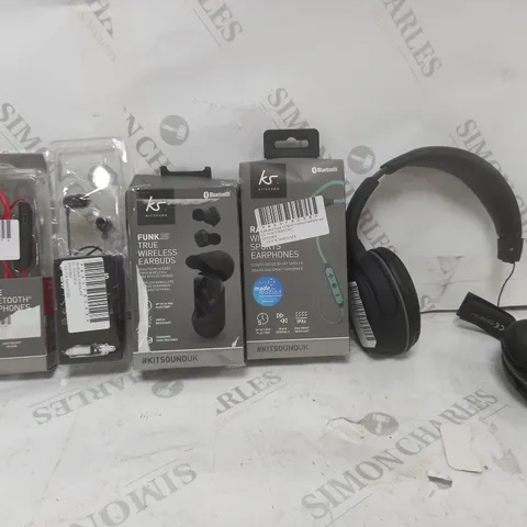 BOX OF APPROX. 15 SSORTED ITEMS TO INCLUDE - KITSOUND RACE -KITSOUND FUNK 25 - KITSOUND RACE 15 ECT