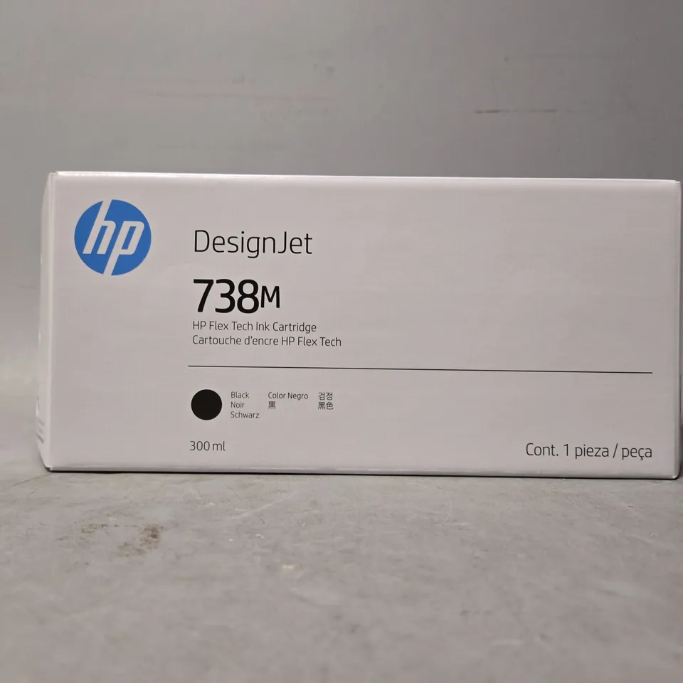 HP DESIGNJET 738M BLACK CARTRIDGE 300ML