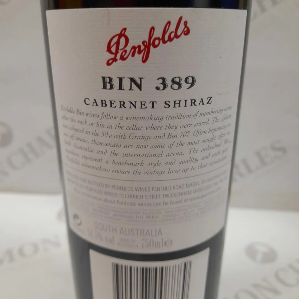 PENFOLDS BIN 389 CABERNET SHIRAZ SOUTH AUSTRAILIA 2004 750ML