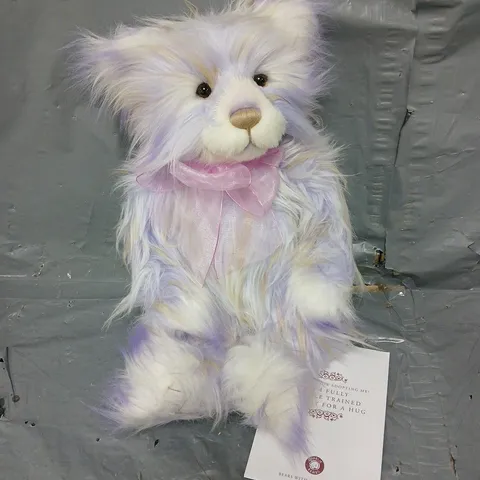 CHARLIE BEARS 2024 YEAR BEAR IN PURPLE MIX
