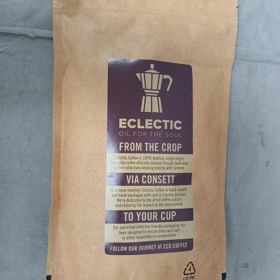 ECLECTIC OIL FOR THE SOUL 250G BAG OF COFFEE BEANS