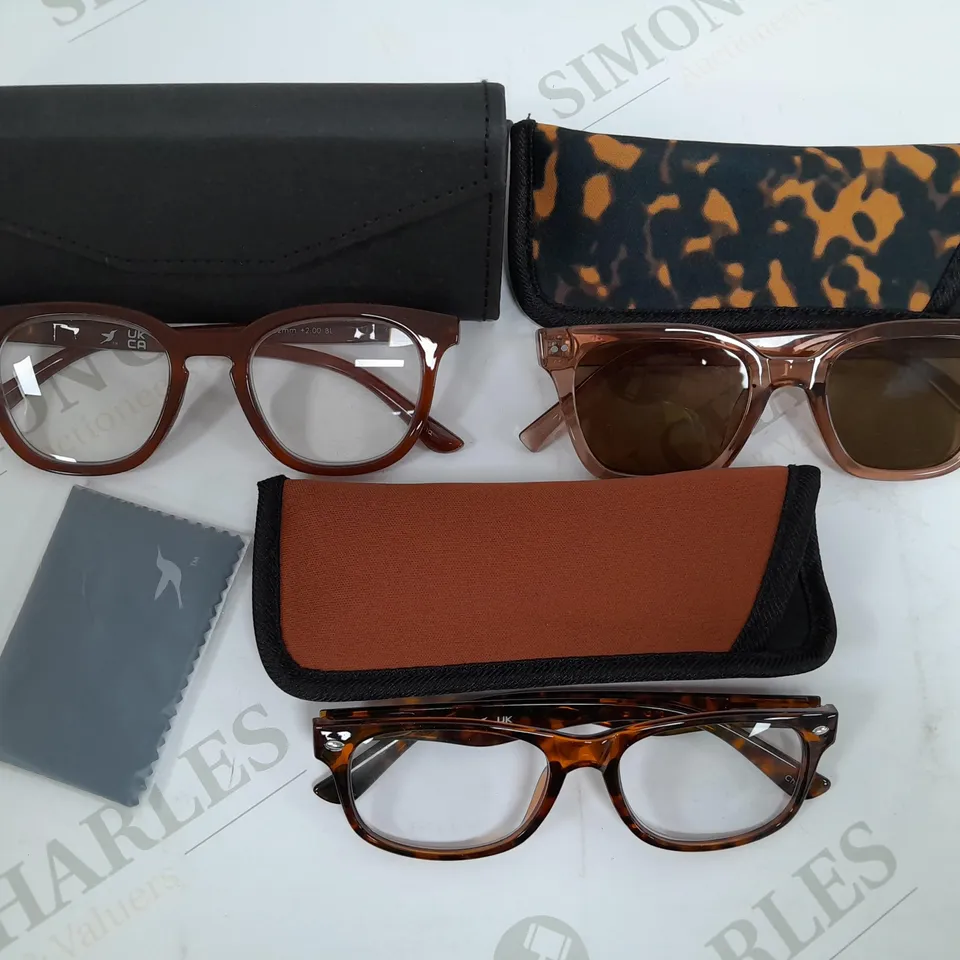HUMMINGBIRD SUNGLASSES AND 2S READERS TAN 2.0