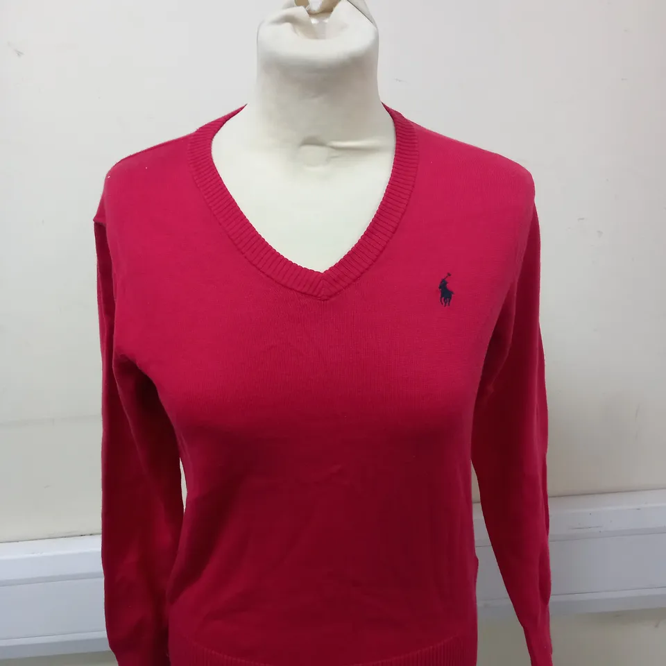 POLO RALPH LAUREN KNITTED JUMPER SIZE M