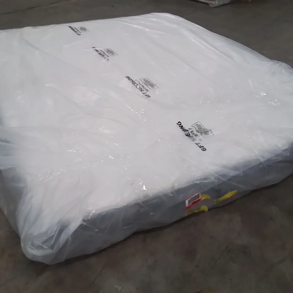 QUALITY BAGGED HYBRID MEMORY FOAM KINGSIZE MATTRESS WITH COOLING SYSTEM 
