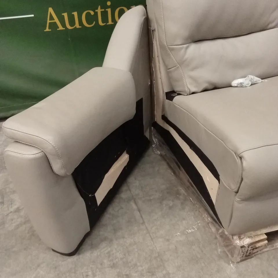 QUALITY DESIGNER ITALIAN MADE AVOLA 2 SEATER LEATHER LOVESEAT SOFA