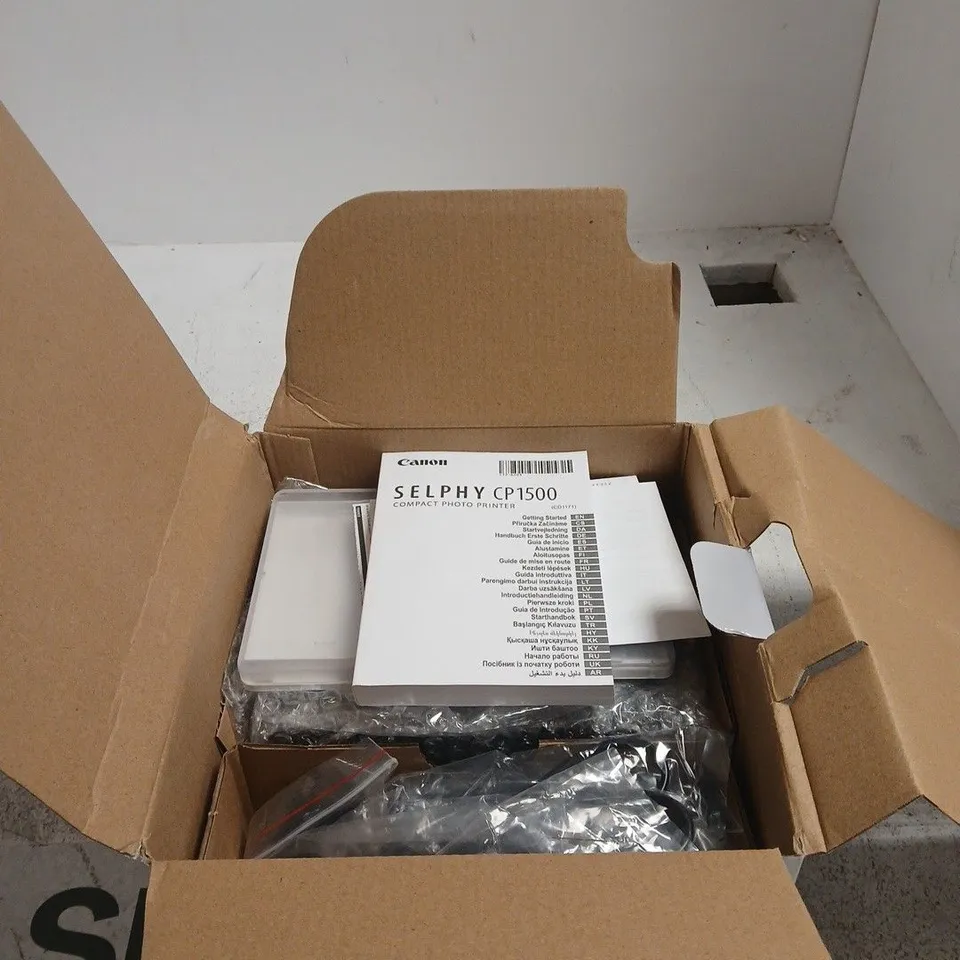 CANON SELPHY COMPACT PHOTO PRINTER CP1500