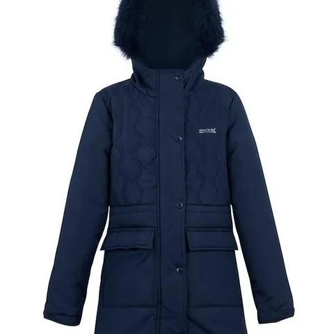 BRAND NEW REGATTA KIDS FABRIZIA JACKET IN NAVY - 3/4 YRS