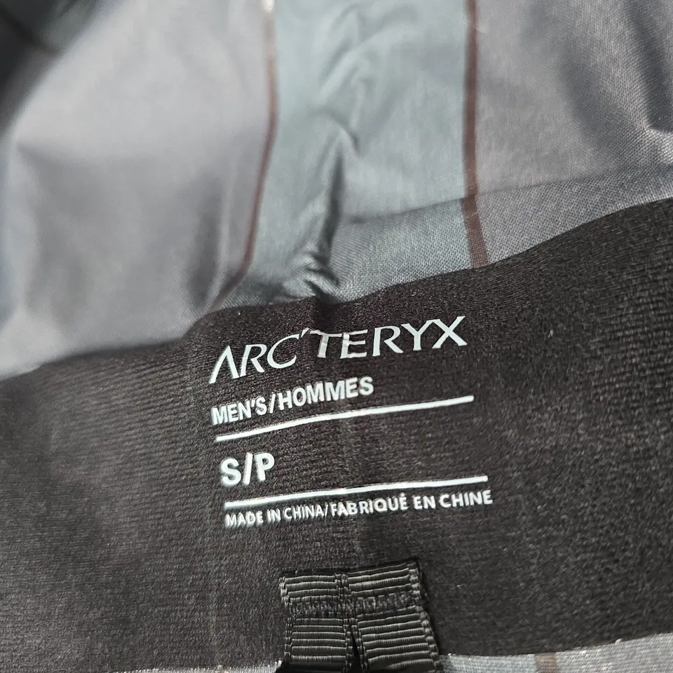 ARC'TERYX MEN'S JACKET – BLACK, SIZE S (SMALL) – UK S