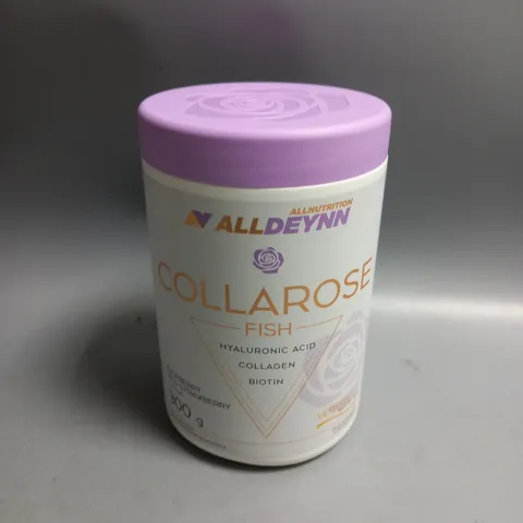 ALLDEYNN COLLAROSE FISH FOOD SUPPLEMENT POWDER 300G RASPBERRY & WILD STRAWBERRY FLAVOUR
