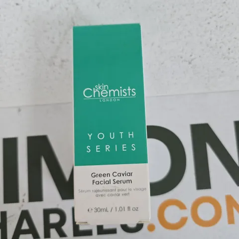 SKINCHEMISTS LONDON GREEN CAVIAR FACIAL SERUM – YOUTH SERIES, 30ML