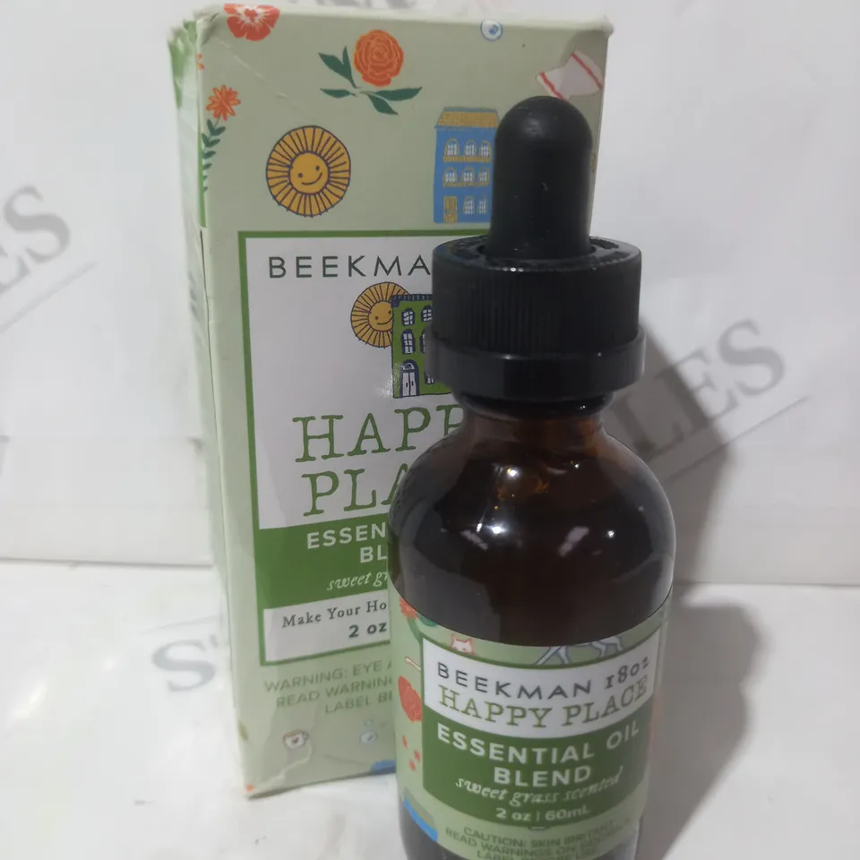 BOXED BEEKMAN 1802 HAPPY PLACE ESSENTIAL OIL BLEND (60ML)