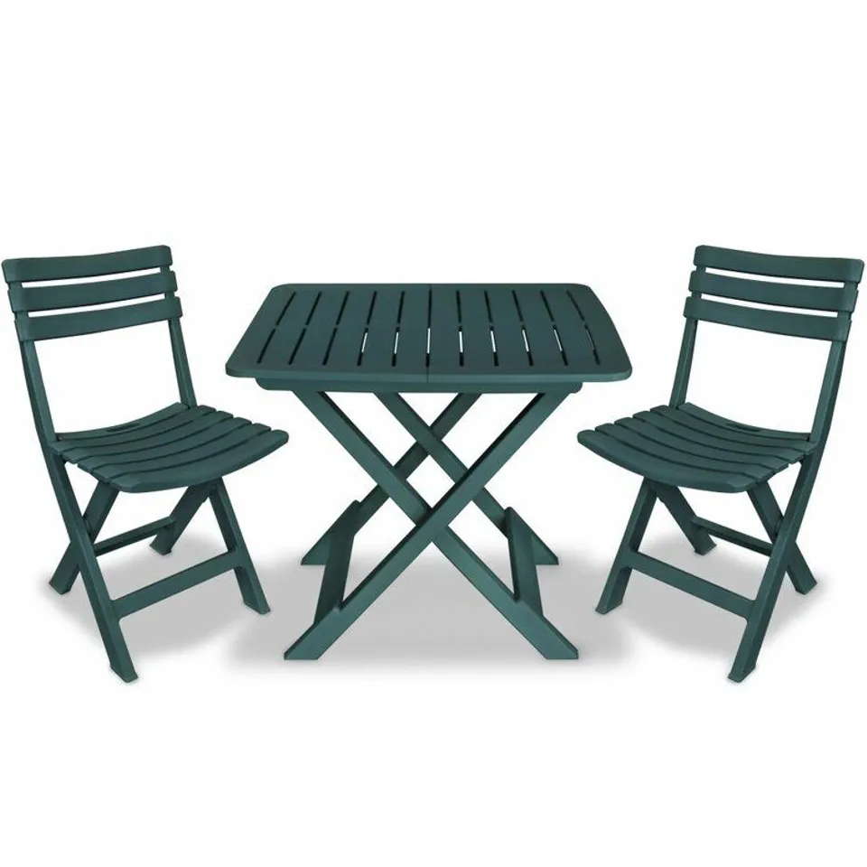 BOXED JACKSON 2 SEATER BISTRO SET - GREEN