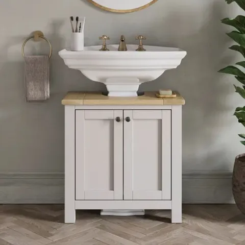 BOXED OLNEY UNDER SINK CABINET - STONE (1 BOX)