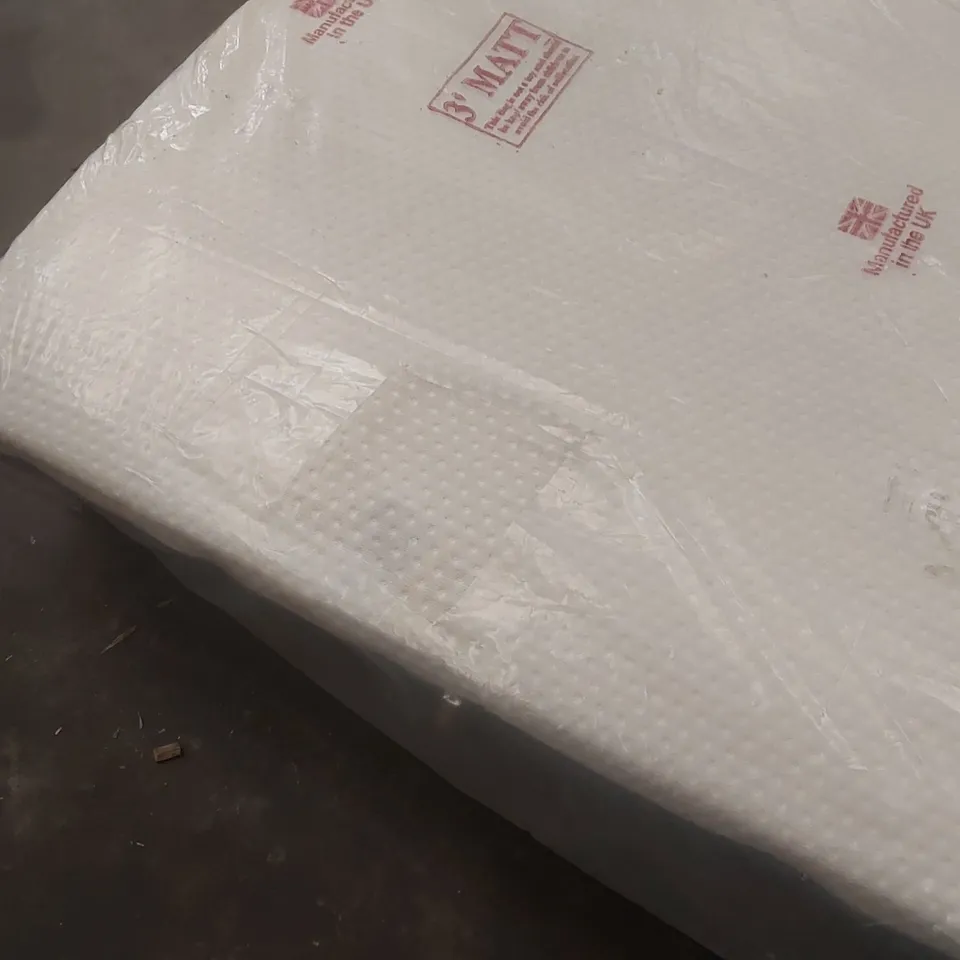 QUALITY BAGGED EMMA 3' SINGLE MATTRESS
