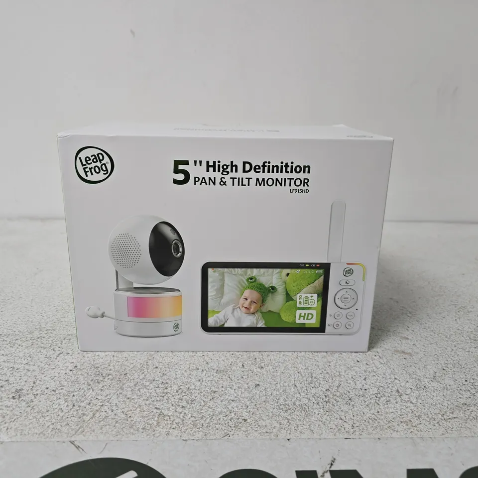 BOXED LEAPFROG LF915HD 5" VIDEO BABY MONITOR RRP £129.99