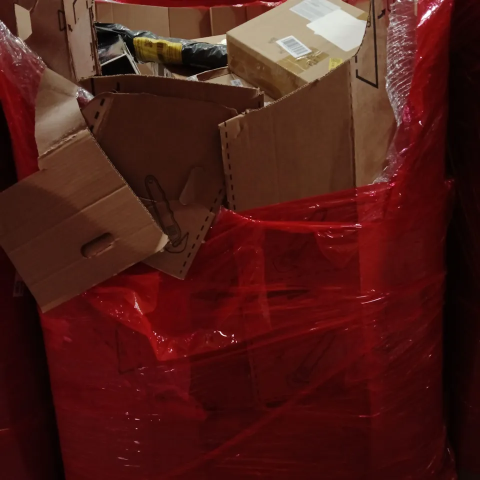 PALLET OF ASSORTED HOUSEHOLD GOODS AND PRODUCTS TO INCLUDE;SACK TRUCK,INOFLEX SPRAY GUN,KIDS PRODUCTS