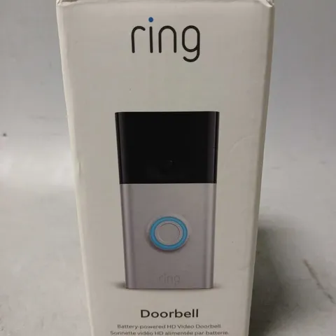 BOXED AND SEALED RING VIDEO DOORBELL