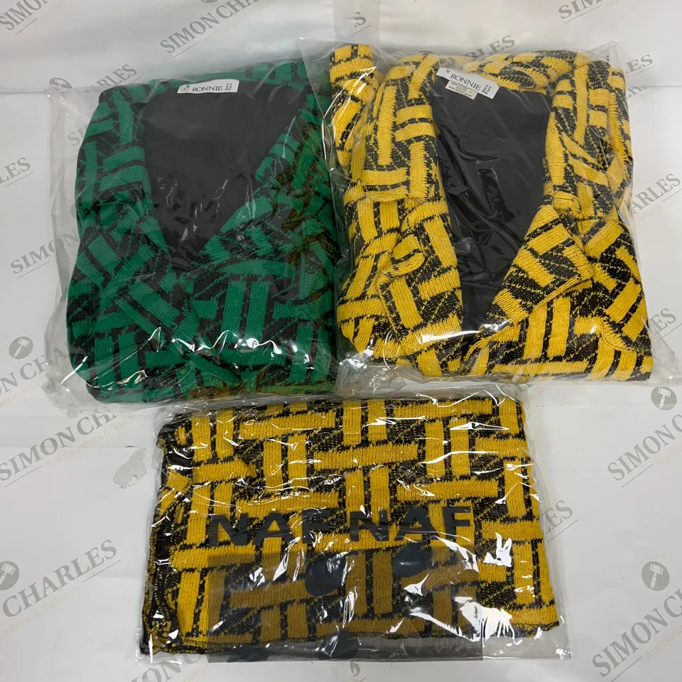 10 AS NEW CLOTHING ARTICLES IN VARIOUS STYLES AND SIZES 