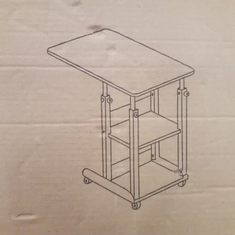 Boxed living and home computer table